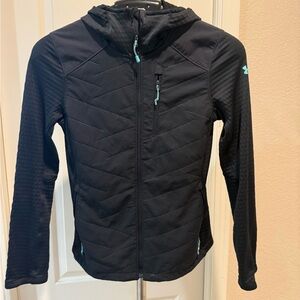 Under Armour Women's Black Light Zip Up Jacket